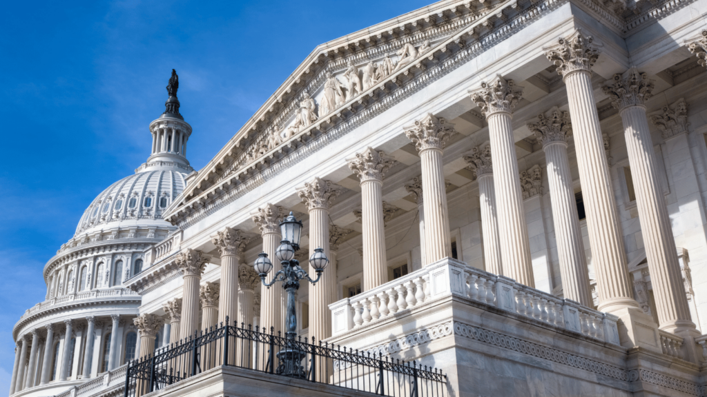 Capitol building and senate