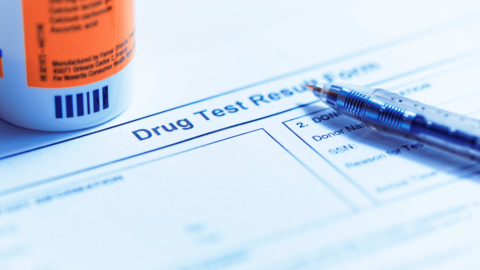 Drug test form