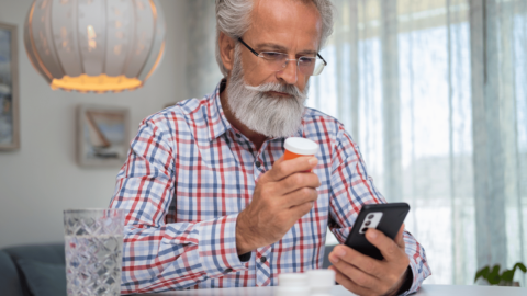 Man reading about Suboxone dosage