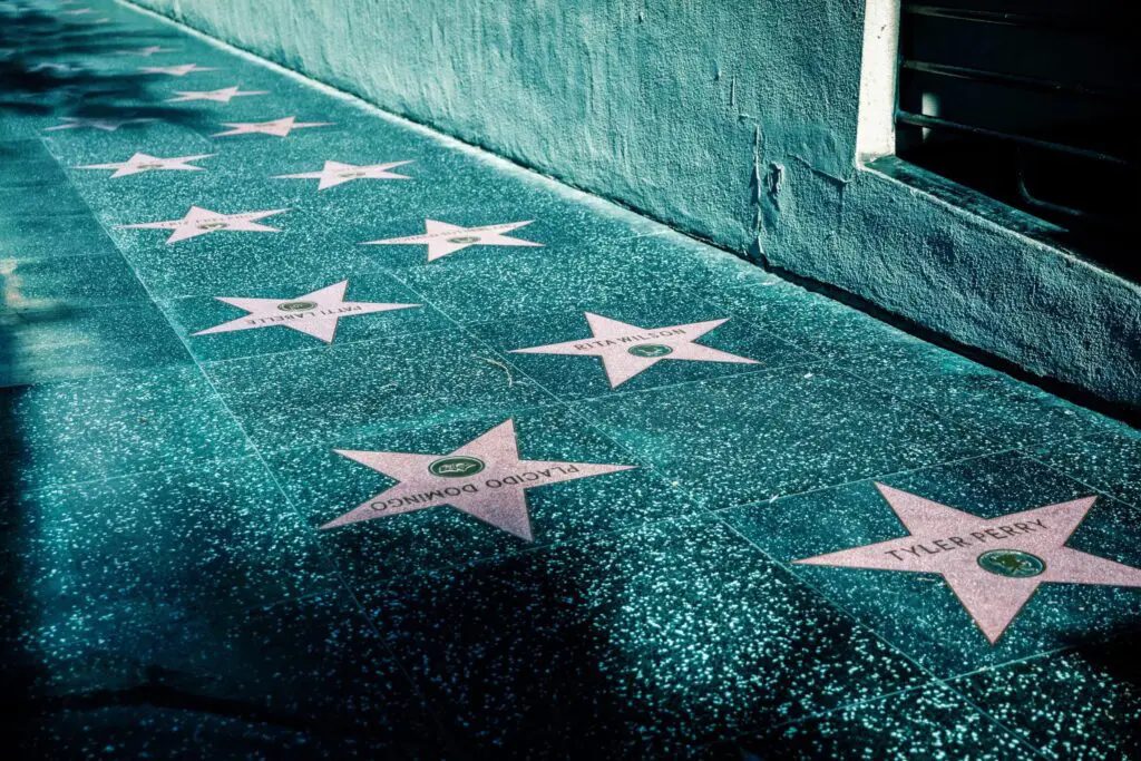 The Hollywood Walk of Fame