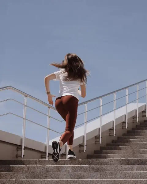 A woman exercising while on Ozempic