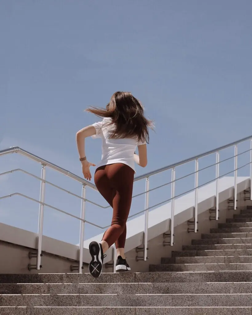 A woman exercising while on Ozempic