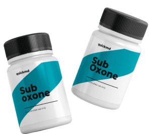 QuickMD Suboxone pill bottles for online addiction treatment